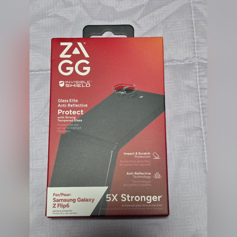 ZAGG InvisibleShield Glass Elite for Samsung Galaxy Z Flip6 - Camera Protector